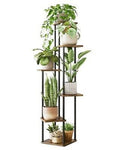 VERDE Tiered Solid Oak Modular Indoor Plant Stand