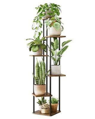 VERDE Tiered Solid Oak Modular Indoor Plant Stand